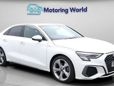 Used Audi A3 S-Line 150 HP (110 kW) 2024 White Sedan