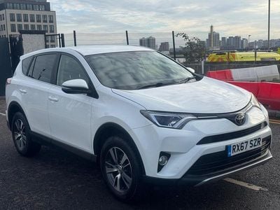 White Used 2017 Toyota RAV4 Business Edition Estate | £5,990