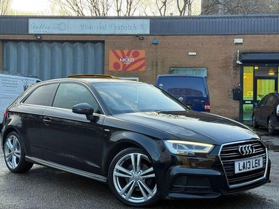 Used Audi A3 S-Line 110 HP (80 kW) 2016 Black Hatchback