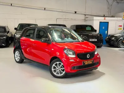 Used Smart ForFour Passion 71 HP (52 kW) 2015 Red Hatchback
