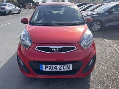 Used Kia Picanto Air 68 HP (50 kW) 2014 Red Hatchback