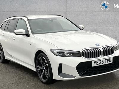 Alpine white Used 2025 BMW 330e M Sport Estate | £36,352 (Super price)