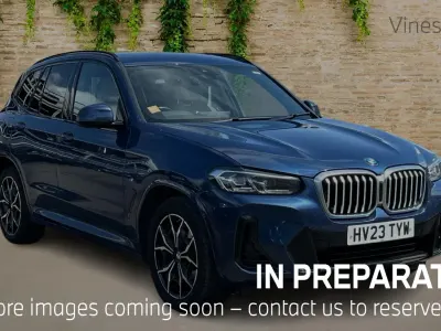 Used BMW X3 M Sport 181 HP (133 kW) 2023 Blue SUV