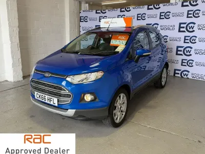 Used Ford Ecosport Titanium 112 HP (82 kW) 2016 Blue SUV