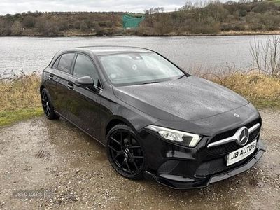 Used Mercedes A200 AMG line 150 HP (110 kW) 2019 Black Hatchback