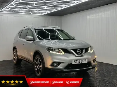 Used Nissan X-Trail Tekna 130 HP (95 kW) 2015 Silver SUV