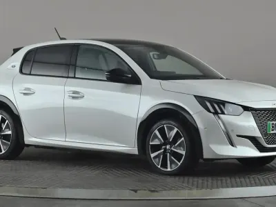 Used Peugeot e-208 GTi 100 kW (136 HP) 2022 White Hatchback