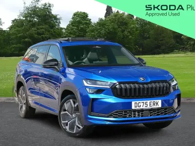 Used Skoda Kodiaq SportLine 150 HP (110 kW) 2025 Blue SUV