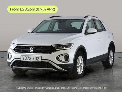 White Used 2022 VW T-Roc Life SUV | £15,969 (Fair price)