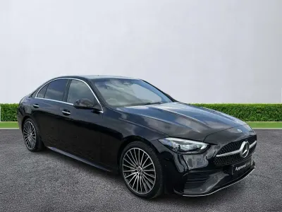 Used Mercedes C220 AMG Line Premium Plus 2025 Black Sedan