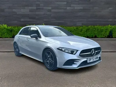 Used Mercedes A200 AMG Line Premium 160 HP (117 kW) 2023 Silver Hatchback
