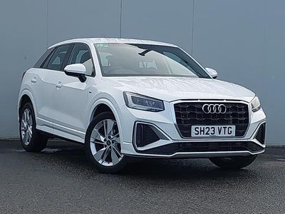 White Used 2023 Audi Q2 S-Line SUV | £24,498 (A bit pricey)