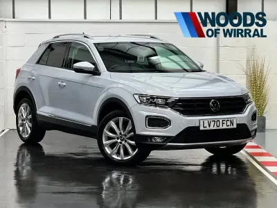 Used VW T-Roc SEL 150 HP (110 kW) 2021 Silver SUV