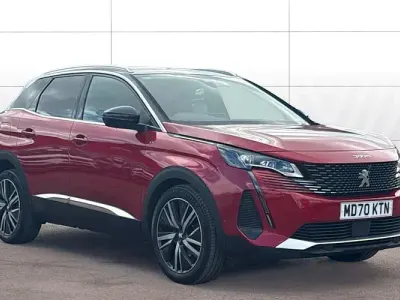 Used Peugeot 3008 Premium 131 HP (96 kW) 2021 Red SUV