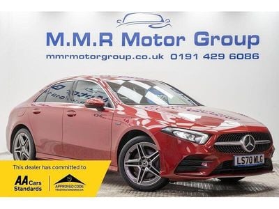 Used Mercedes A250 AMG line 2020 Red Sedan