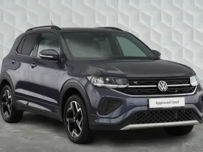 Usado VW T-Cross R-line 115 HP (84 kW) 2025 Cinzento SUV