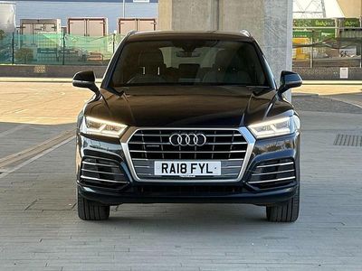 Used Audi Q5 S-Line 190 HP (139 kW) 2018 Blue SUV
