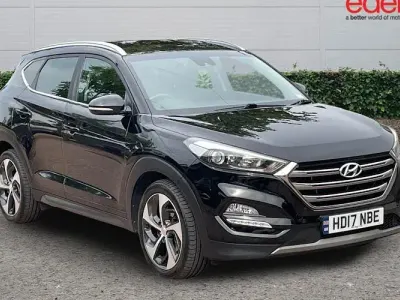 Used Hyundai Tucson Premium 141 HP (103 kW) 2017 Black SUV