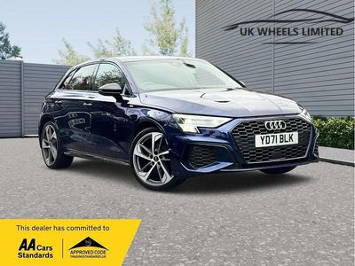 Blue Used 2021 Audi A3 Comfort Hatchback | £23,990 (Expensive)