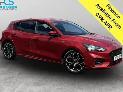 Used Ford Focus ST-Line X 120 HP (88 kW) 2020 Red Hatchback