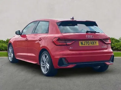 Used Audi A1 S-Line 113 HP (83 kW) 2020 Red SUV