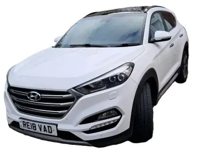Używany Hyundai Tucson Premium SE 141 KM (103 kW) 2018 Biały SUV