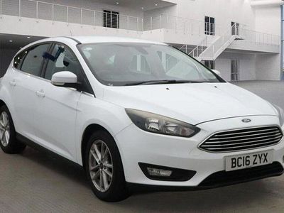 Used Ford Focus Zetec 2016 White Hatchback