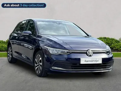 Used VW Golf VIII Active 130 HP (95 kW) 2022 Blue Hatchback