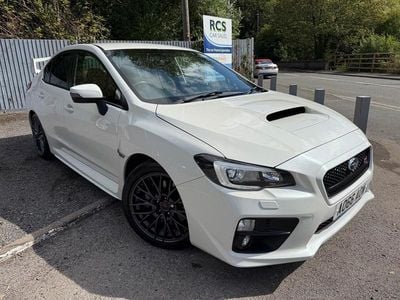 White Used 2016 Subaru WRX STI Sedan | £21,499 (A bit pricey)