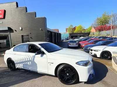 Begagnad BMW 520 M Sport 190 HK (139 kW) 2016 Vit Sedan