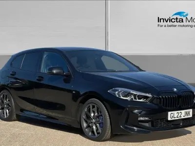 Used BMW 118 M Sport 136 HP (100 kW) 2022 Black Hatchback