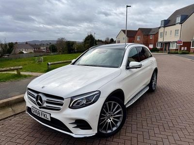 Used Mercedes GLC250 AMG Line Premium 2019 White Estate