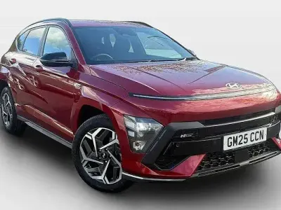 Used Hyundai Kona N Line 137 HP (100 kW) 2025 Red SUV
