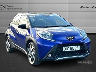Used Toyota Aygo X 72 HP (52 kW) 2024 Blue SUV