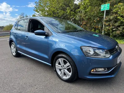 Used VW Polo Match 2016 Blue Hatchback