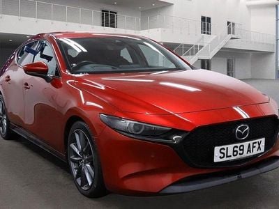 Red Used 2019 Mazda 3 Inclusive Hatchback | £14,099 (Fair price)