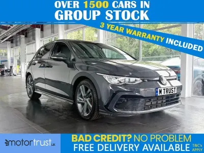 Used VW Golf VIII R-line 150 HP (110 kW) 2022 Grey Hatchback