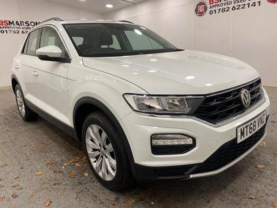 Used VW T-Roc SE 115 HP (84 kW) 2018 White SUV
