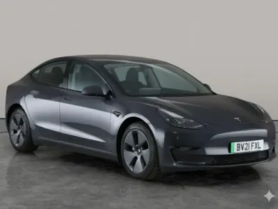 Usado Tesla Model 3 Long Range AWD 366 kW (498 HP) 2021 Cinzento Sedan