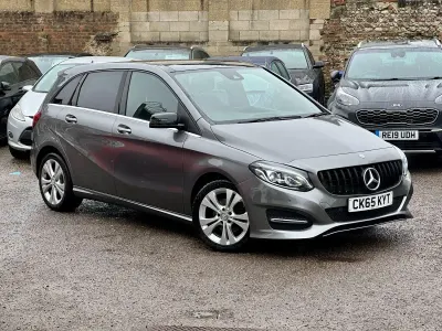 Used Mercedes B200 Premium Plus 134 HP (98 kW) 2015 Grey Hatchback