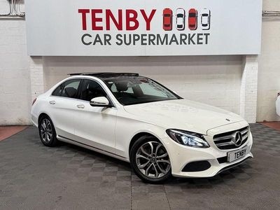 Used Mercedes C200 Premium Plus 184 HP (135 kW) 2017 White Sedan