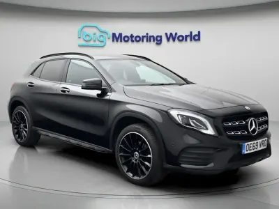 Used Mercedes GLA180 AMG line 122 HP (89 kW) 2019 Black SUV