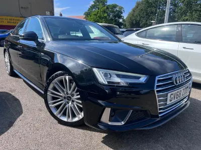 Used Audi A4 S-Line 2019 Black Sedan