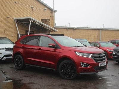 Red Used 2018 Ford Edge Sport SUV | £14,485 (Fair price)