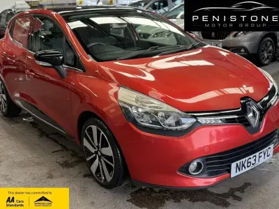 Used Renault Clio Dynamique 90 HP (66 kW) 2013 Red Hatchback