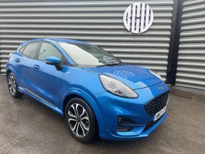 Used Ford Puma ST-Line 125 HP (91 kW) 2021 Blue SUV