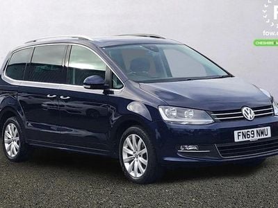 Used VW Sharan SEL 177 HP (130 kW) 2019 Blue MPV