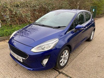 Used Ford Fiesta Zetec 2017 Blue Hatchback