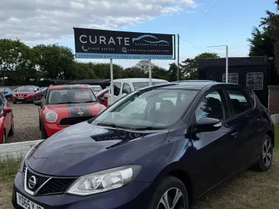 Used Nissan Pulsar Acenta 110 HP (80 kW) 2015 Blue Hatchback
