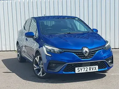 Used Renault Clio RS Line 140 HP (102 kW) 2022 Blue Hatchback